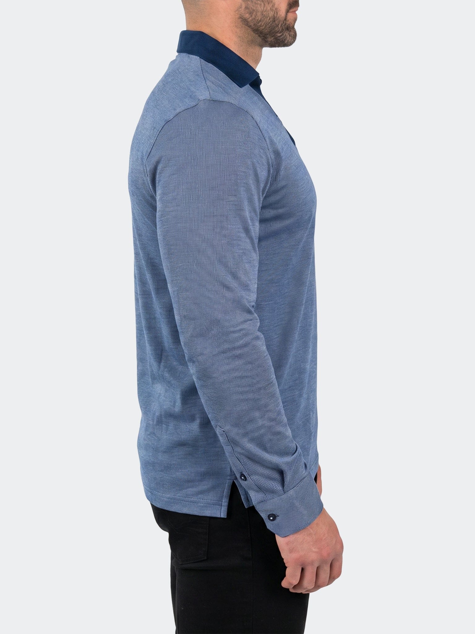 Polo SS Knitted Unknown 0004 Blue