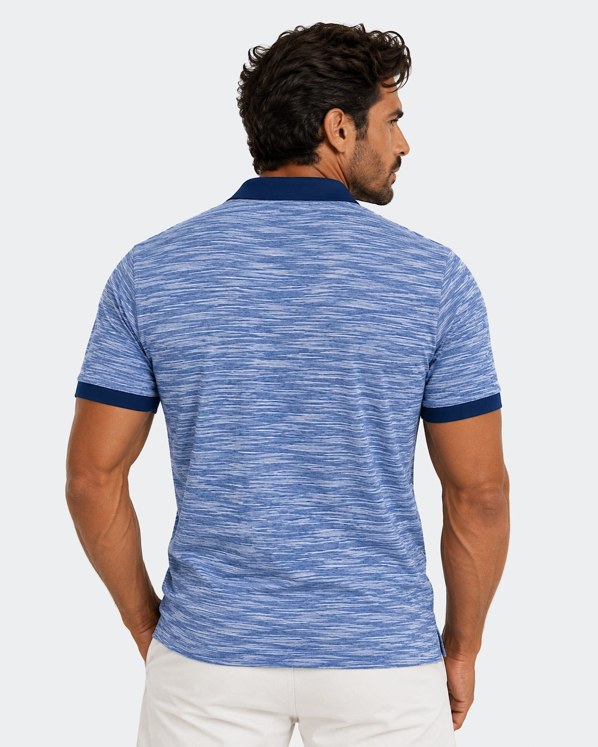Polo SS Knitted Unknown 0010 Blue