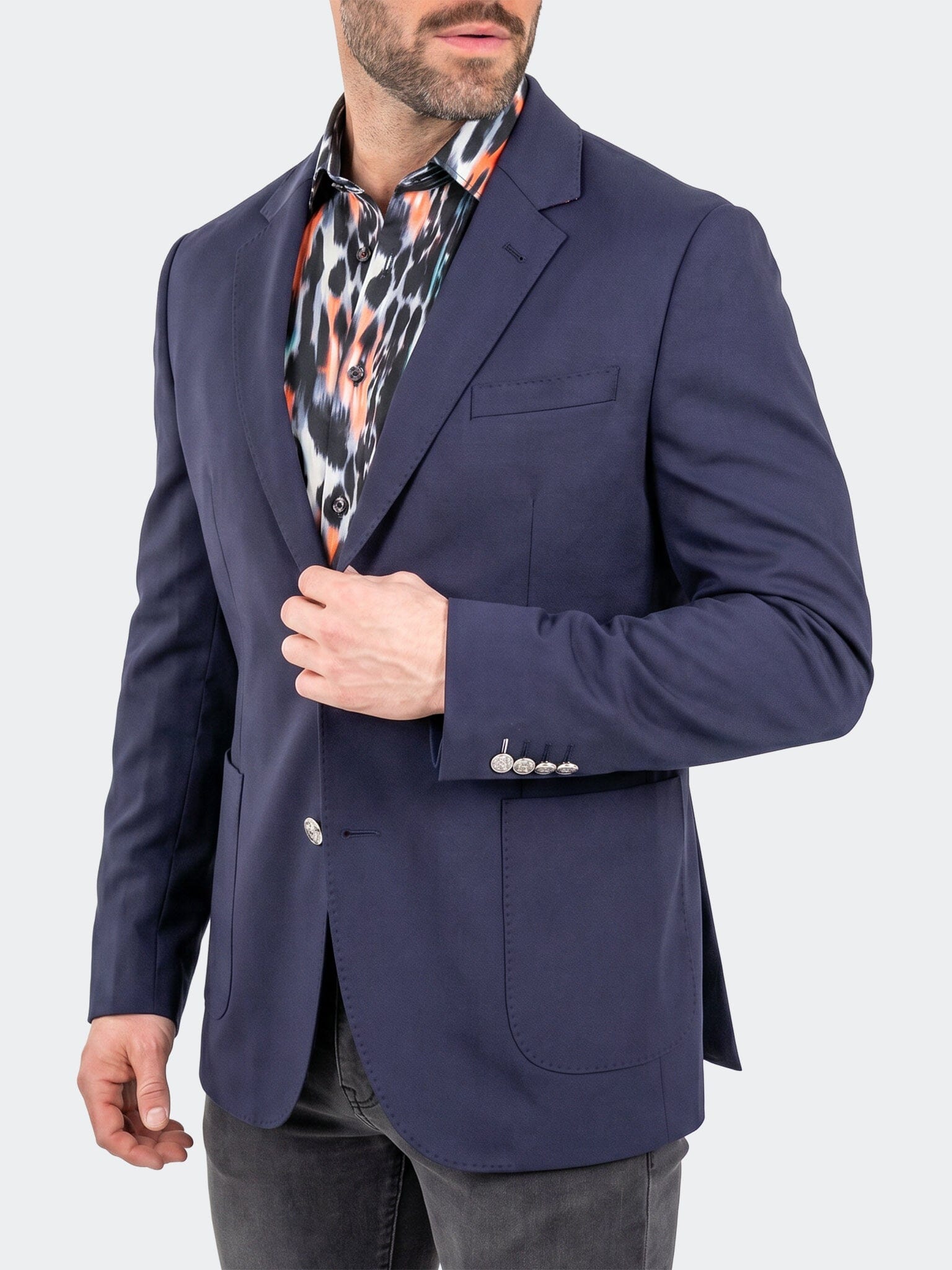 Descartes Blazer Unconstructed Unknown 0005 Blue