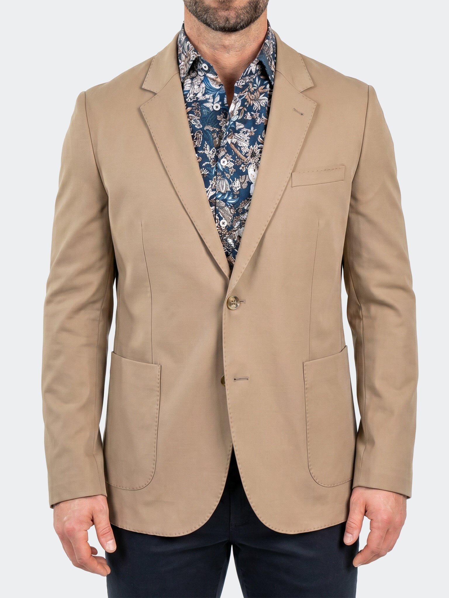Descartes Blazer Unconstructed Unknown 0008 Beige