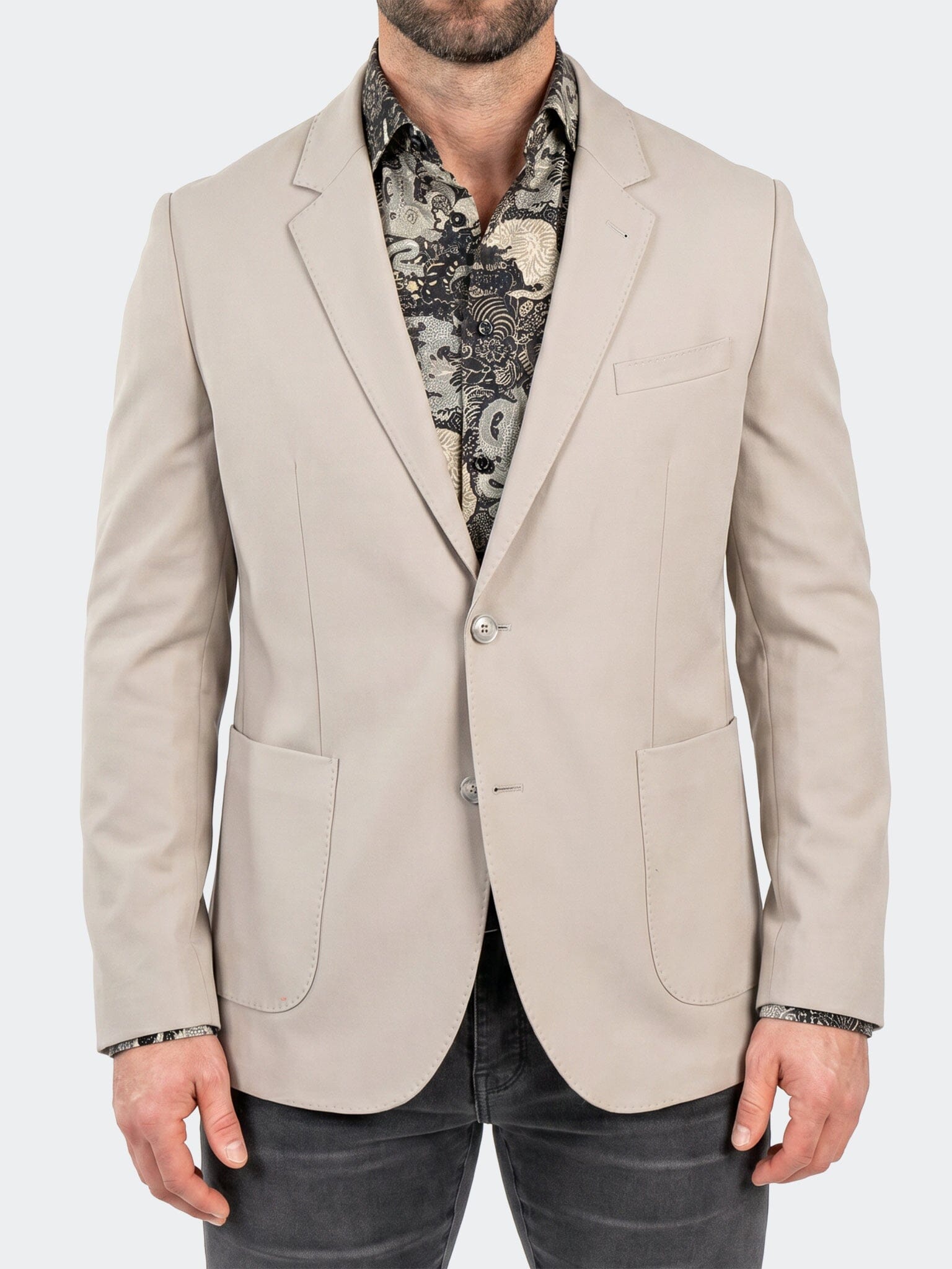 Descartes Blazer Unconstructed Unknown 0010 Beige