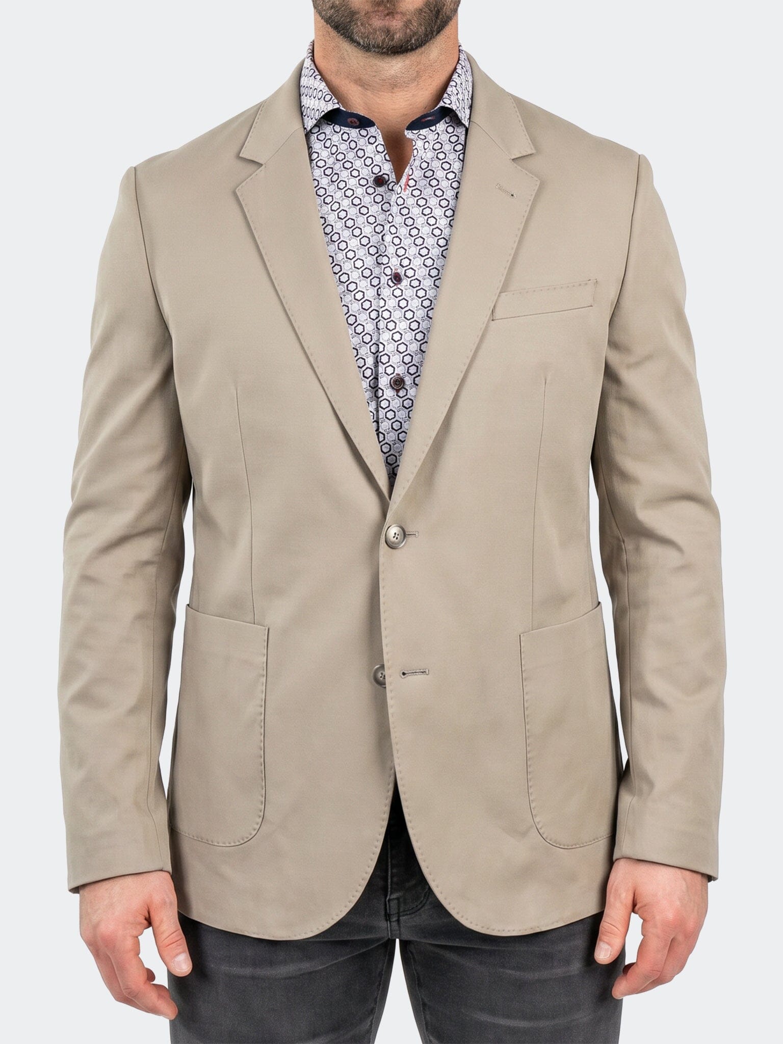 Descartes Blazer Unconstructed Unknown 0011 Beige