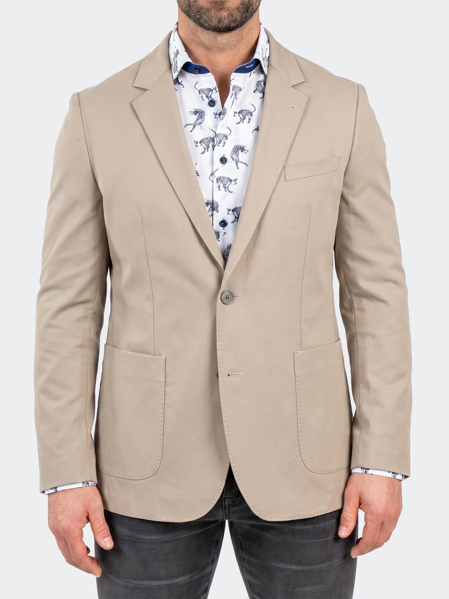 Descartes Blazer Unconstructed Unknown 0012 Beige