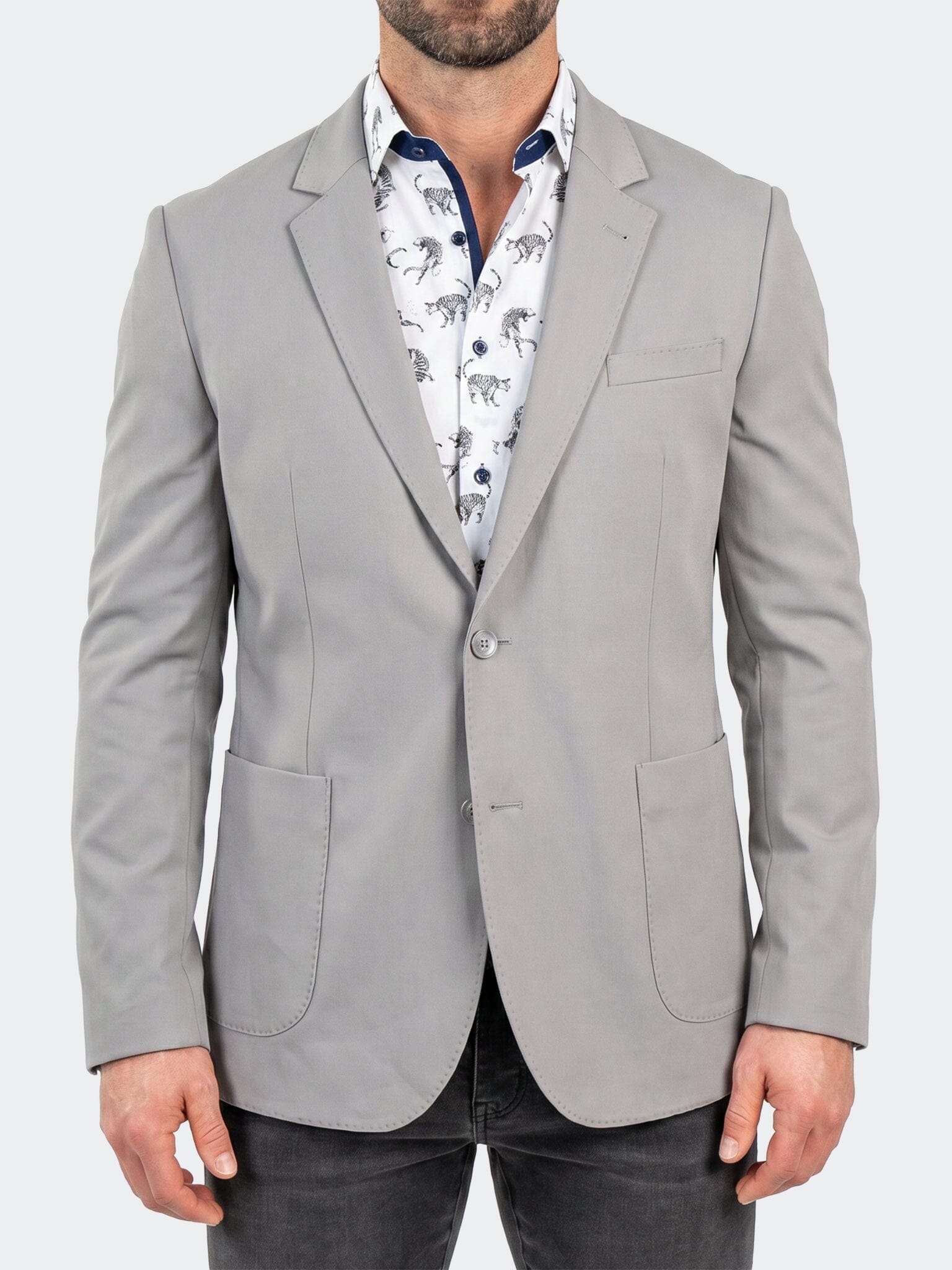 Descartes Blazer Unconstructed Unknown 0015 Grey