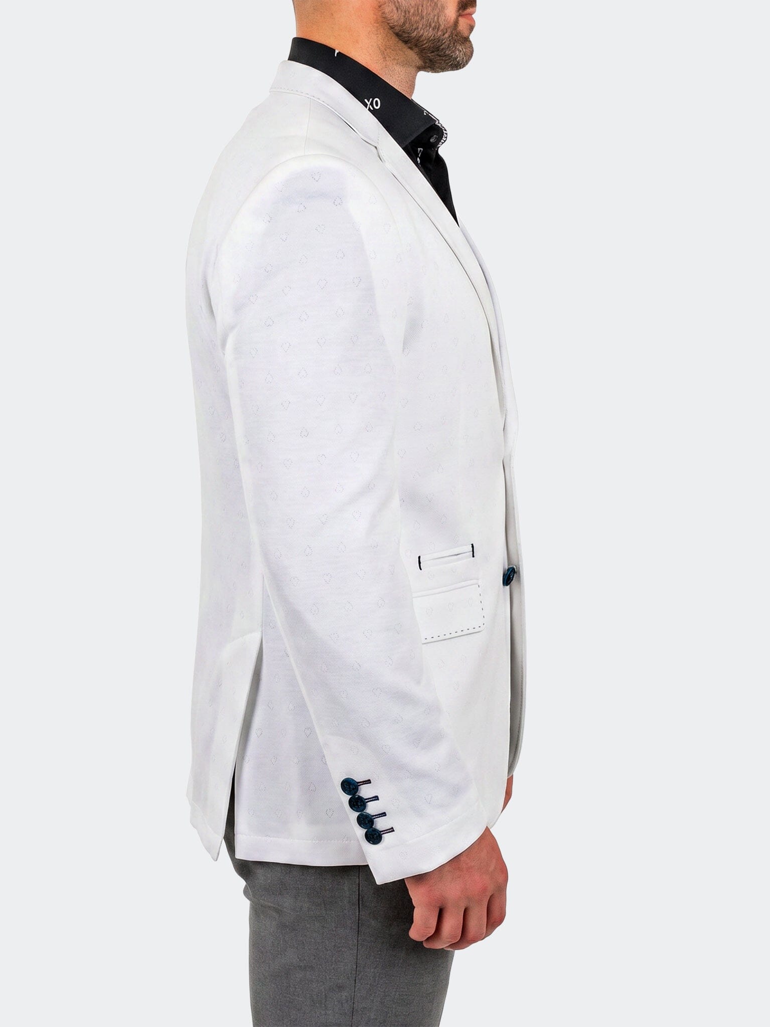 Socrate Blazer Constructed Unknown 0073 White