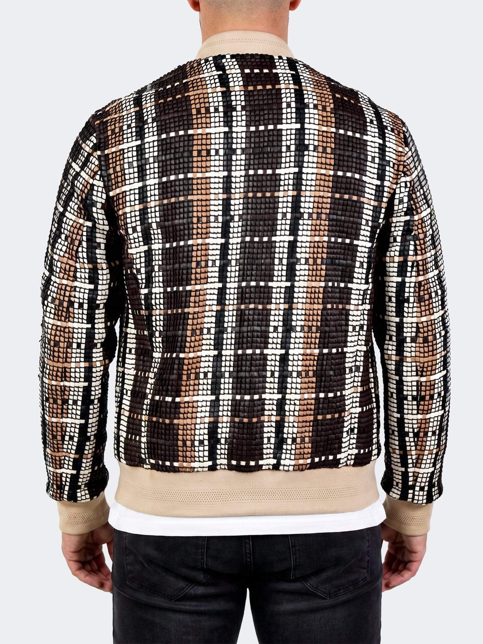 Jacket Leather UnknownTwelve Grey