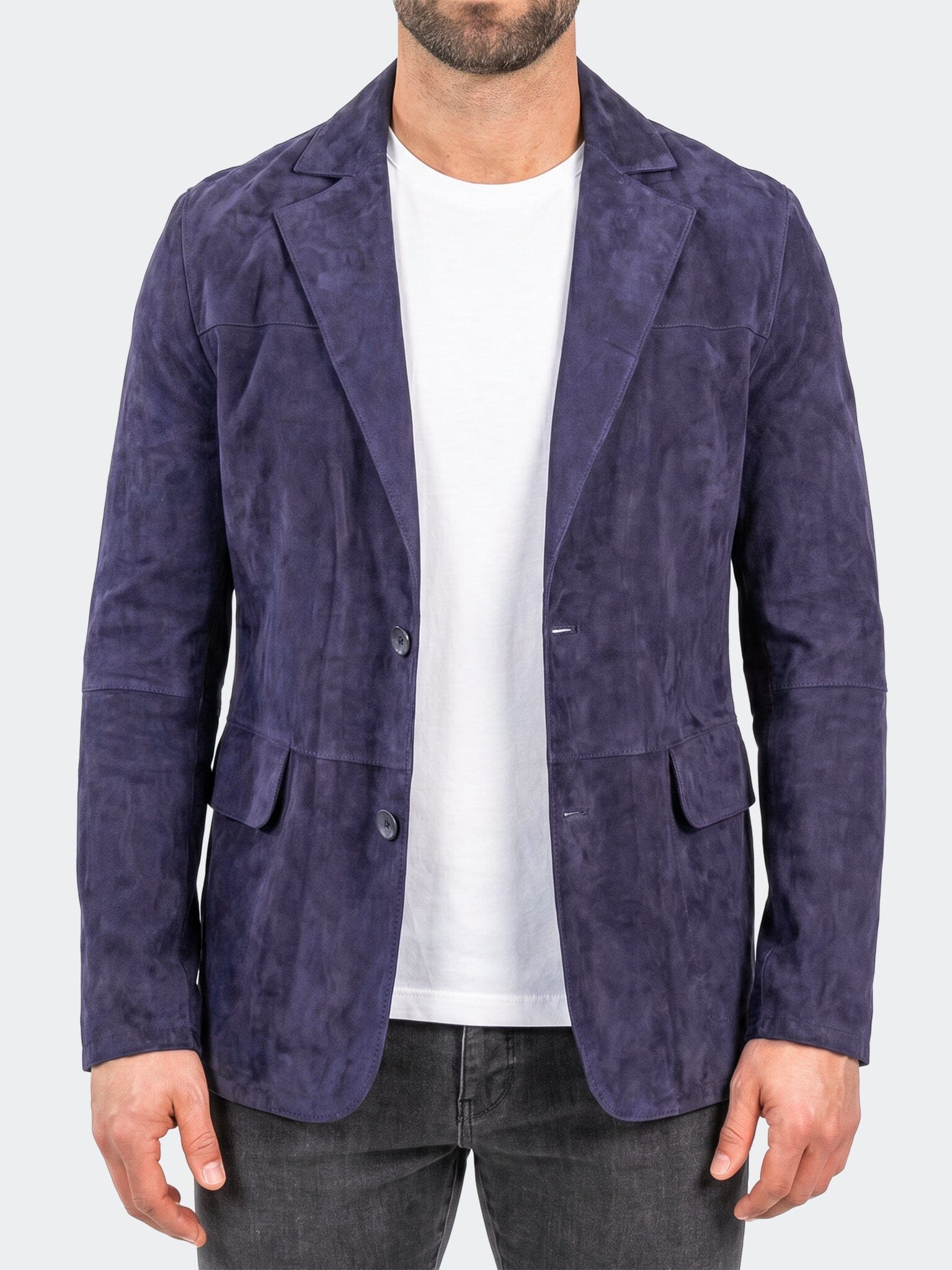 Jacket Leather UnknownThirtySeven Blue