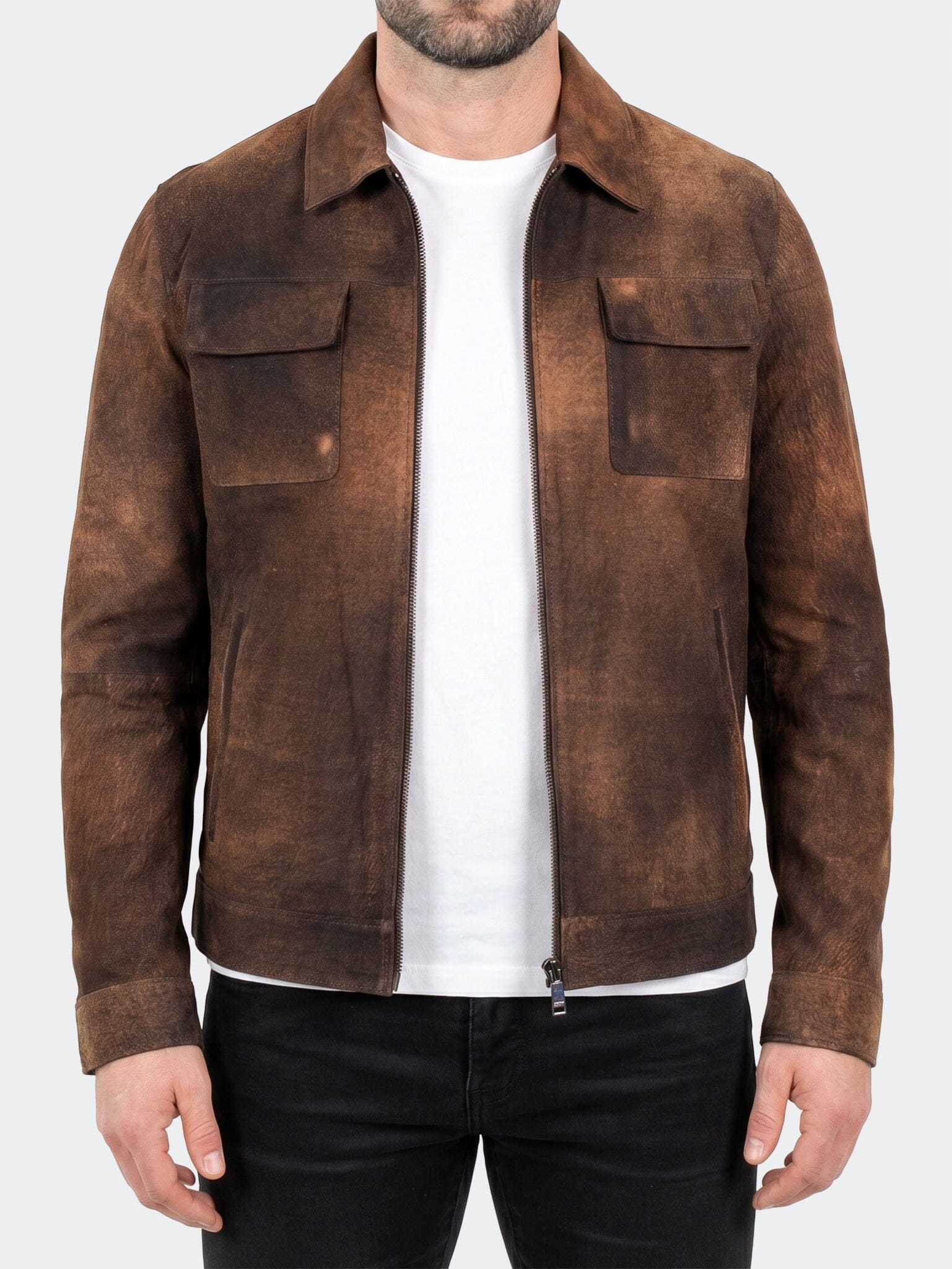 Jacket Leather UnknownThirtyNine Brown
