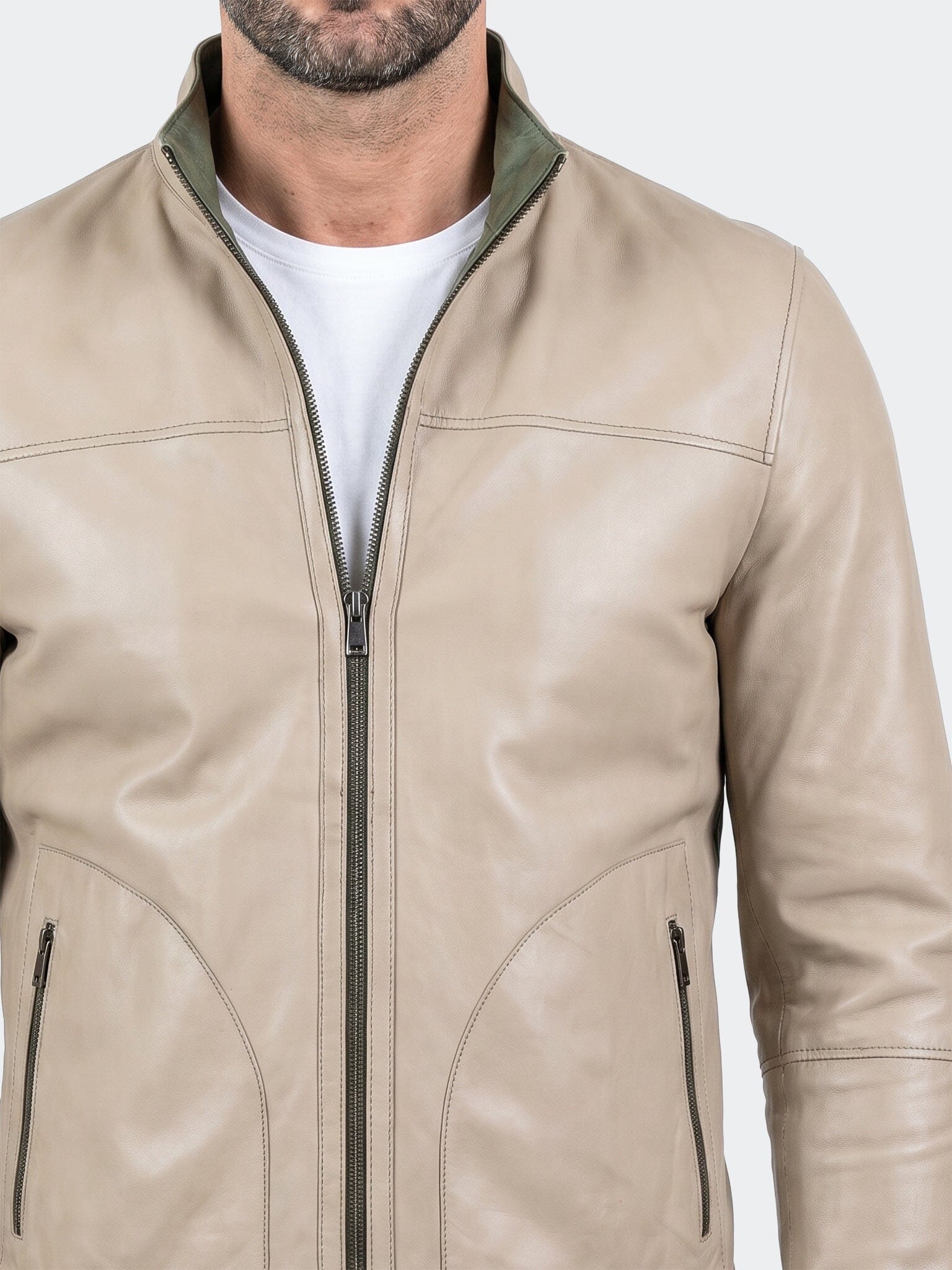 Jacket Leather UnknownFourtyOne Green