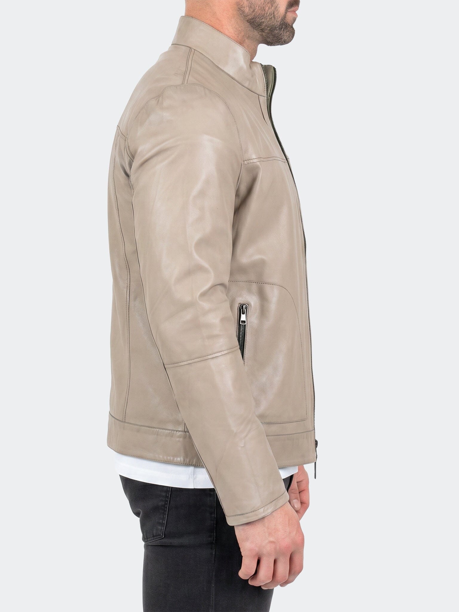 Jacket Leather UnknownFourtyOne Green