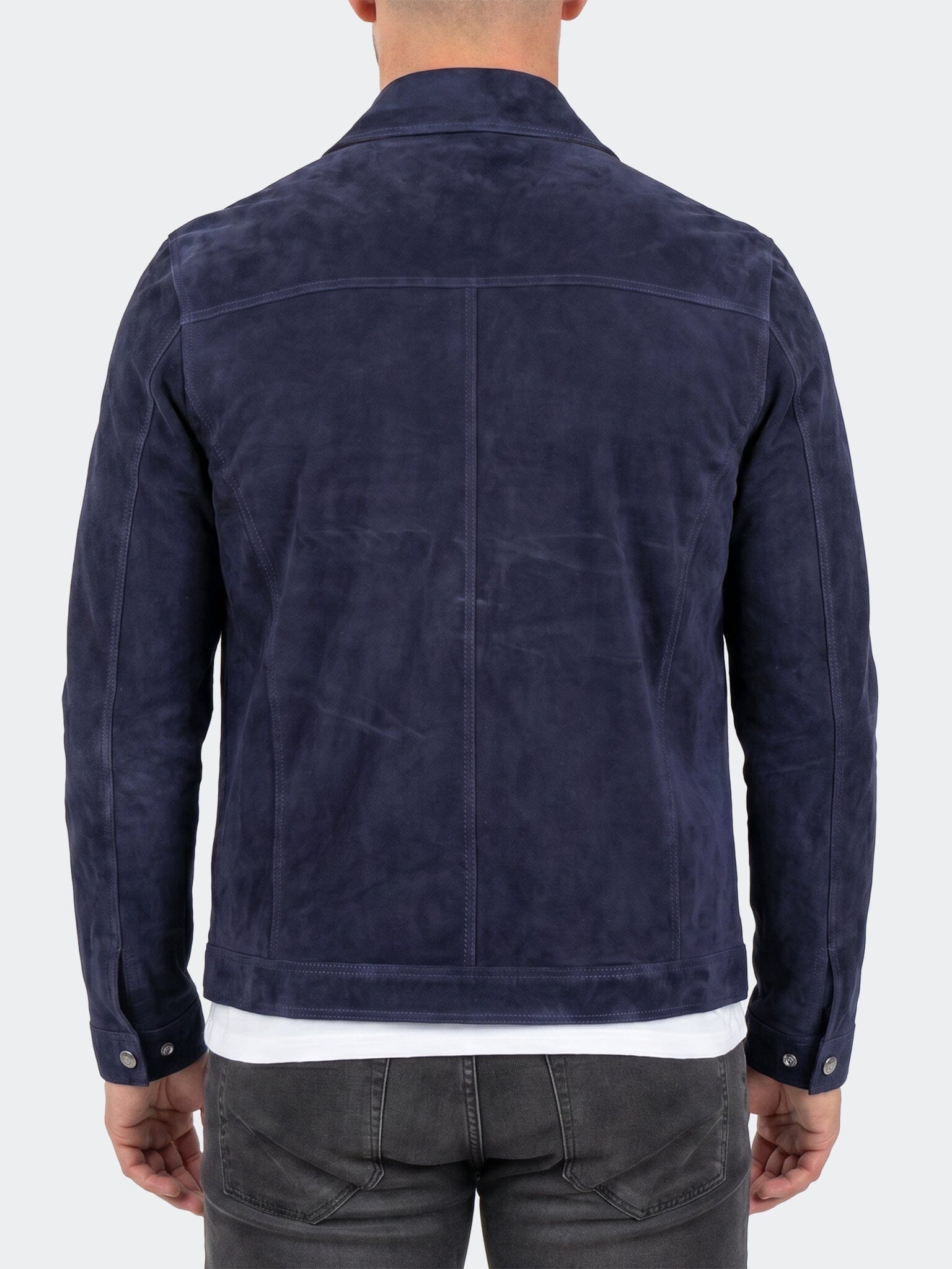 Jacket Leather UnknownFourtyThree Blue
