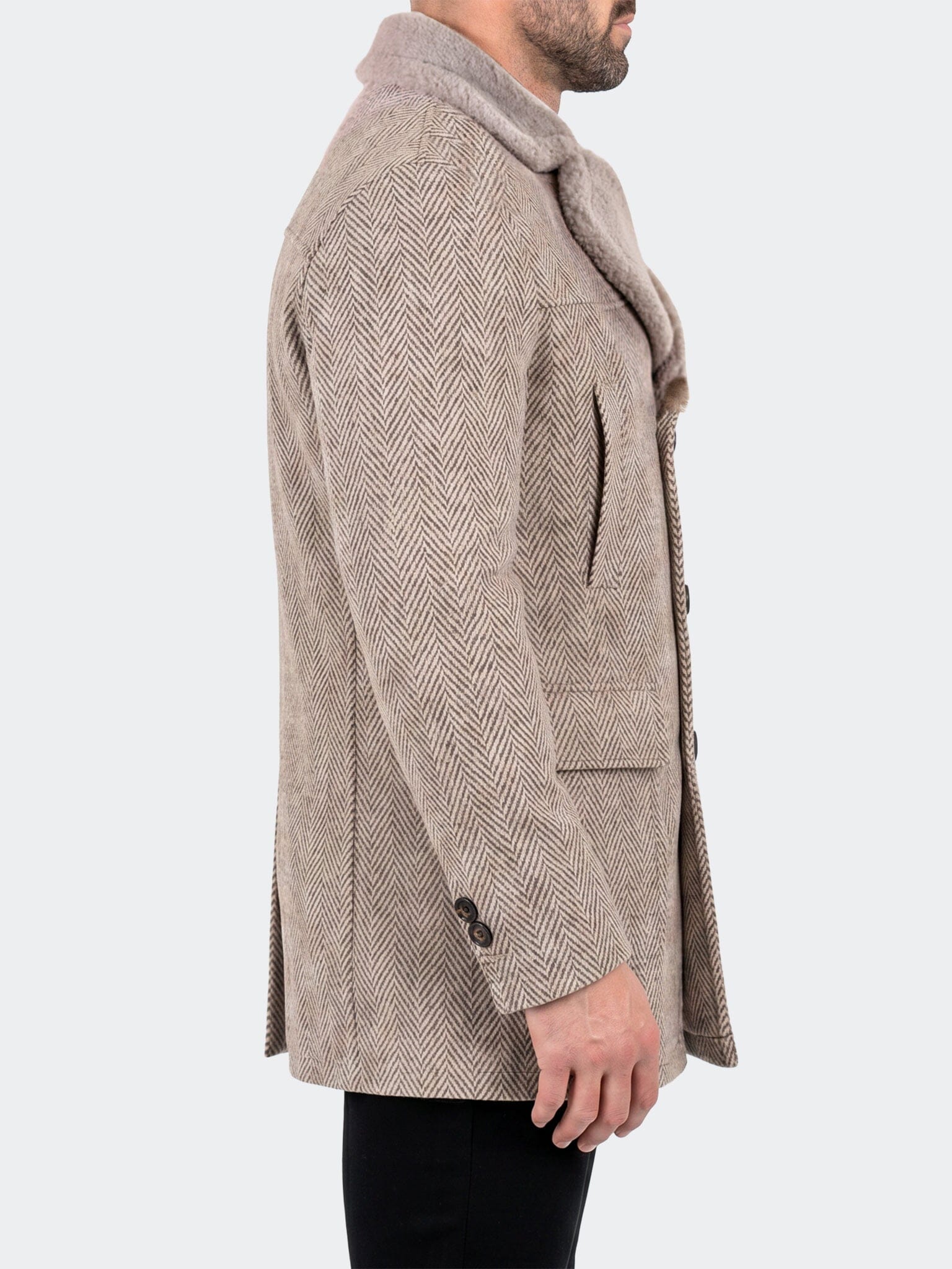 Captain Jacket Peacoat Unknown 0044 Beige