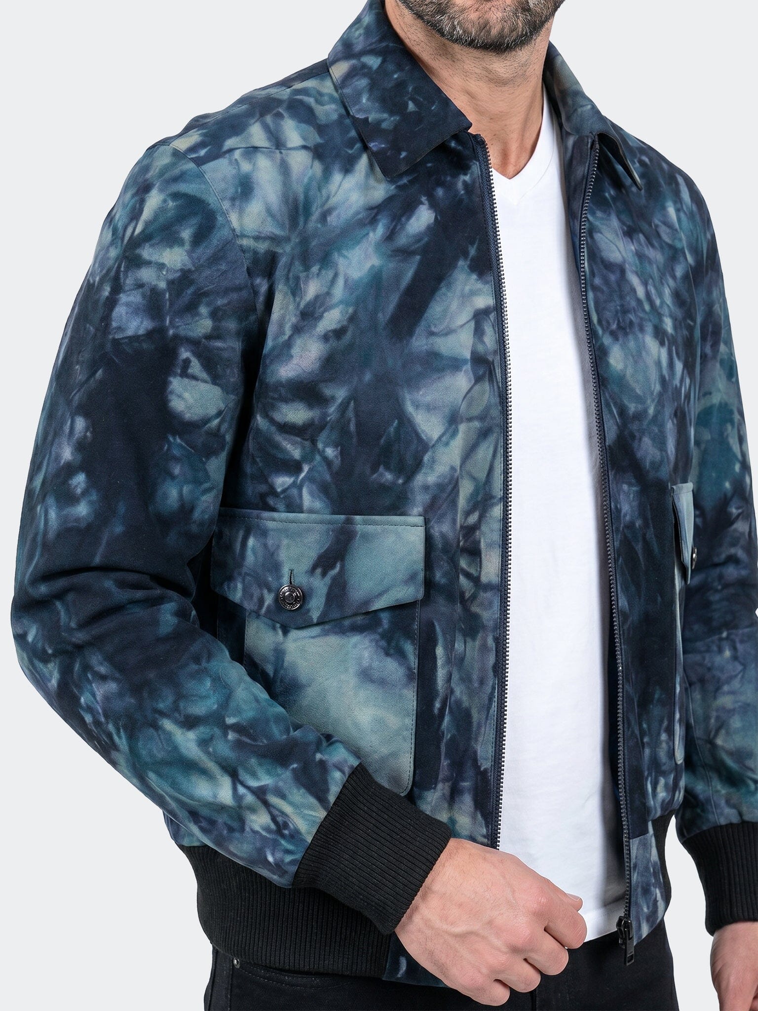 Jacket Bomber Unknown 0014 Blue