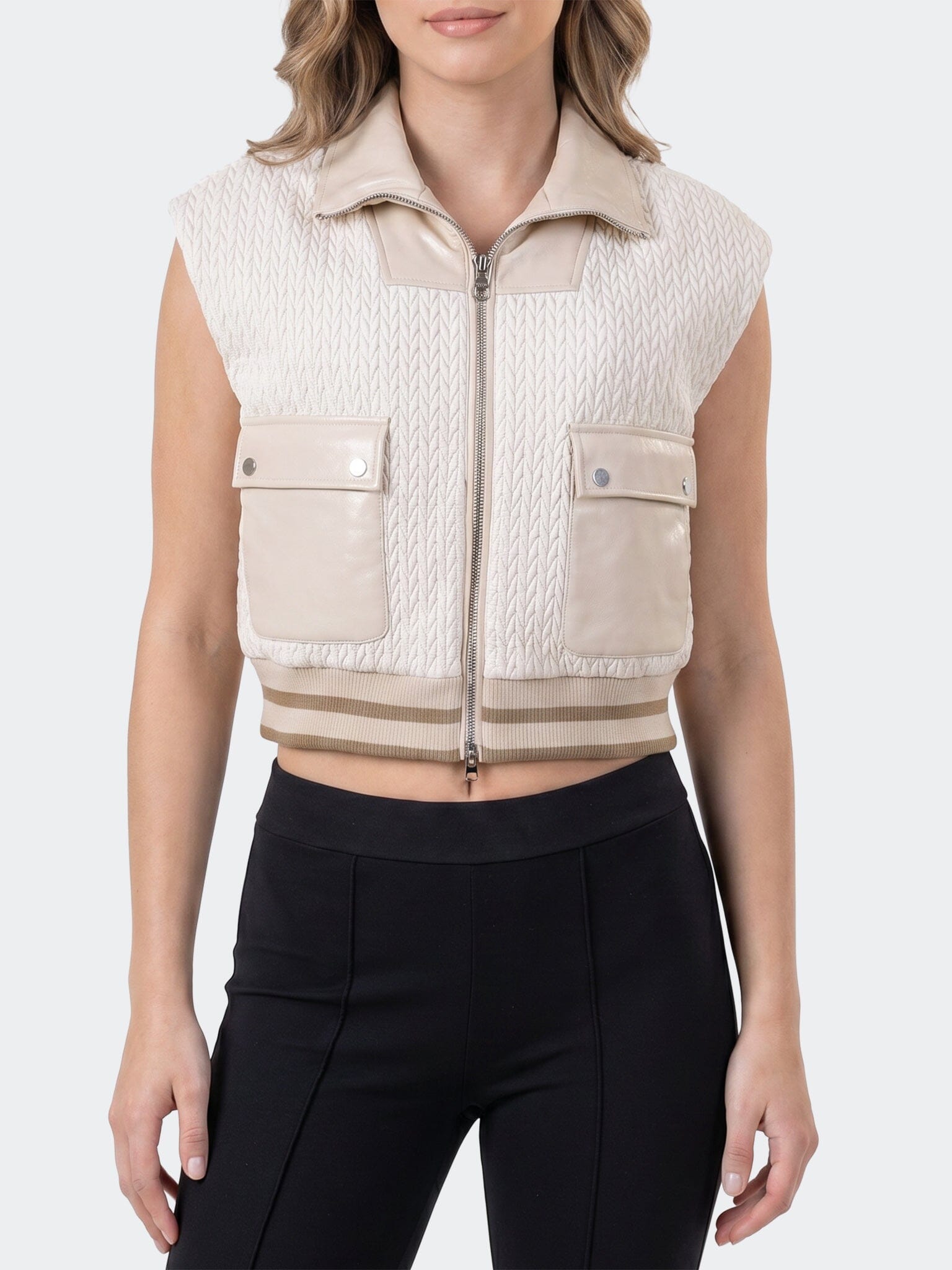 Women's Bomber Bomber Unknown 0016 Beige