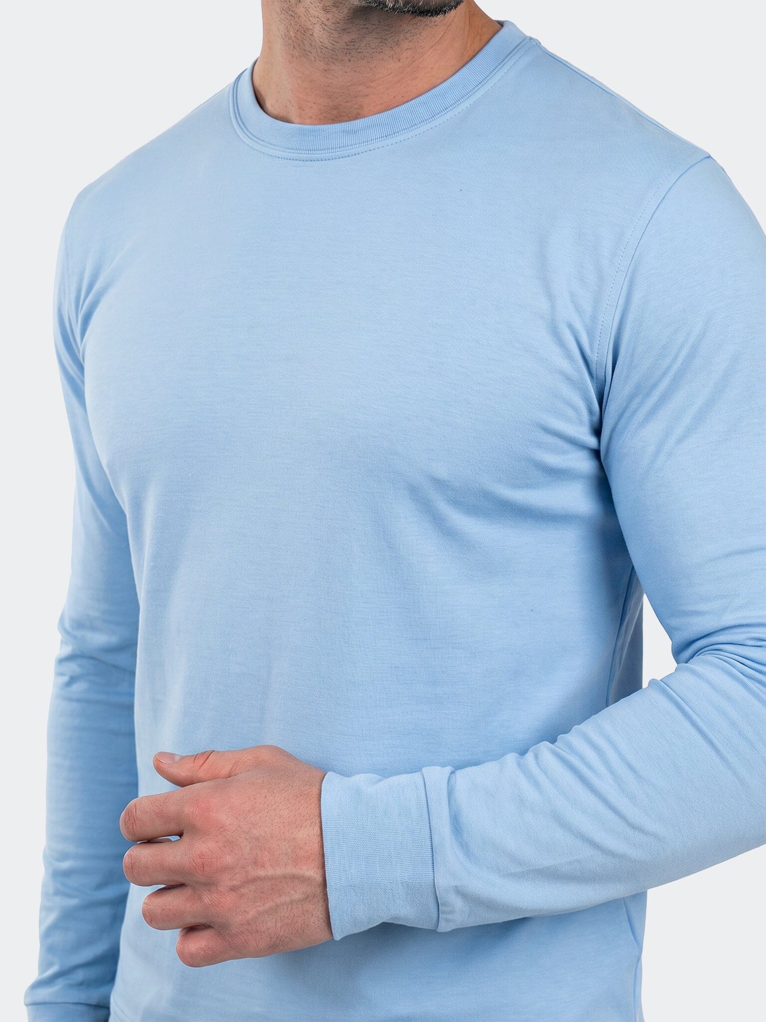 Athleisure Tee LS Unknown016 Blue