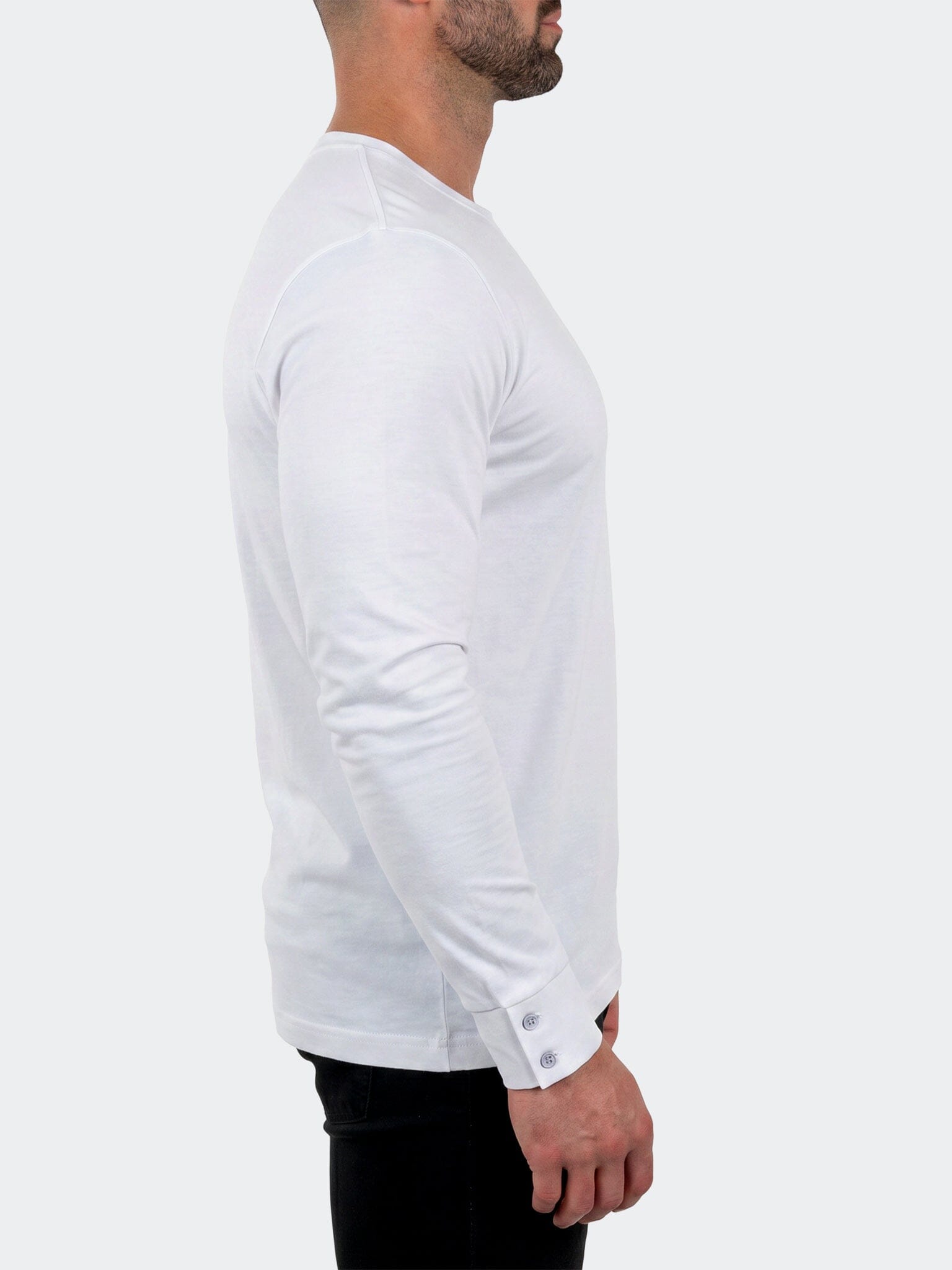 Athleisure Tee LS Unknown018 White