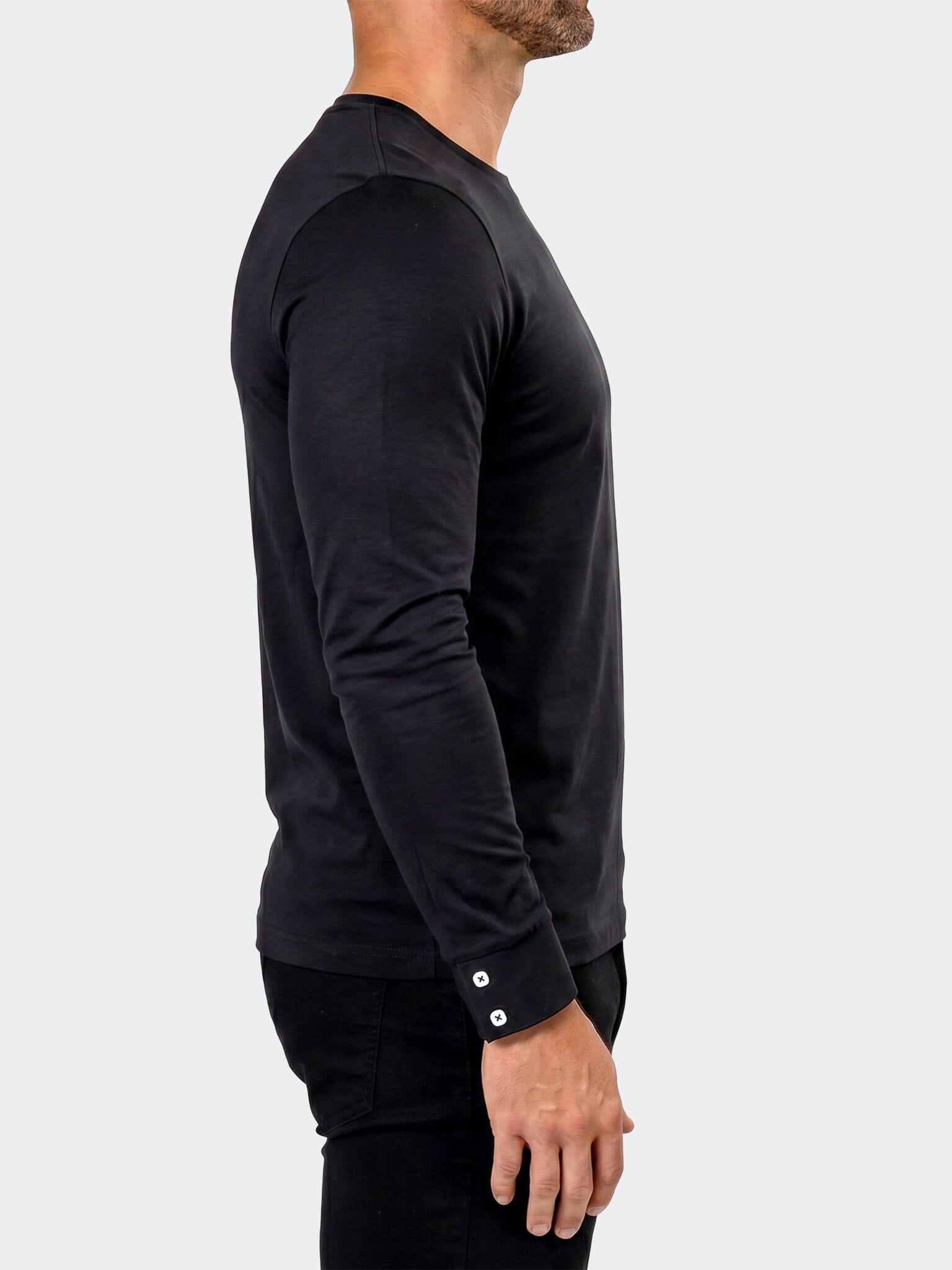 Athleisure Tee LS Unknown019 Black