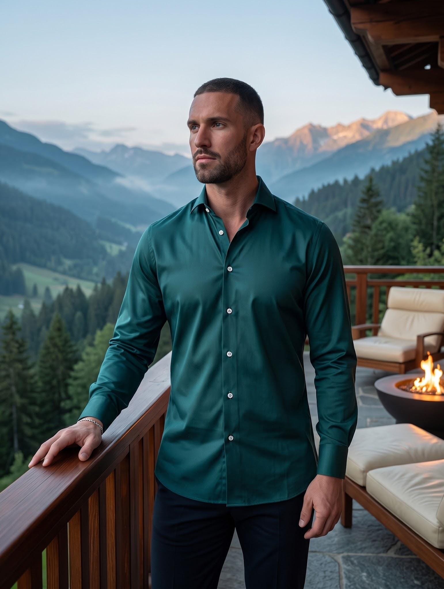 Eins Marthyr Green Shirt