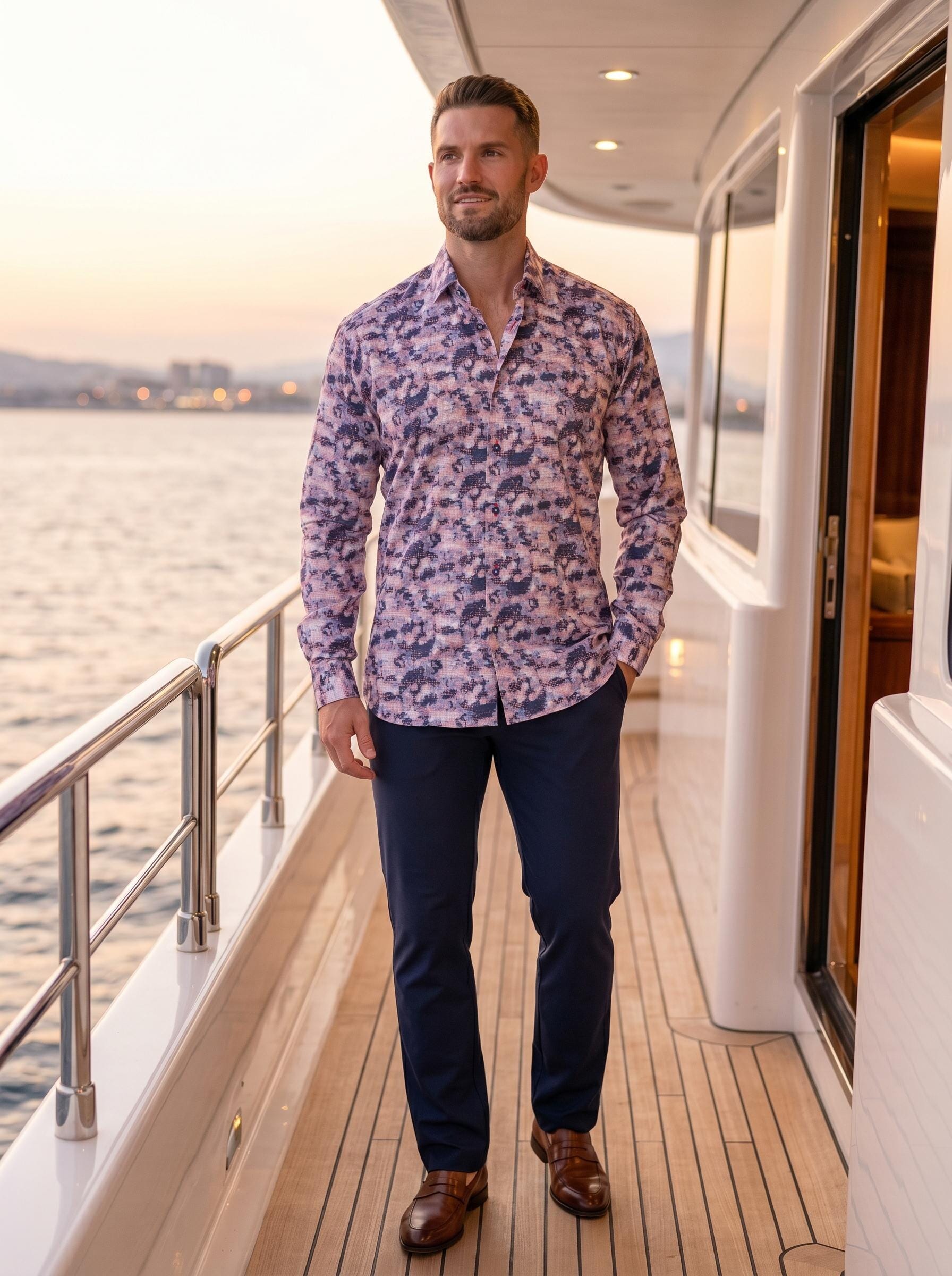 Fibonacci Rad Blue Shirt