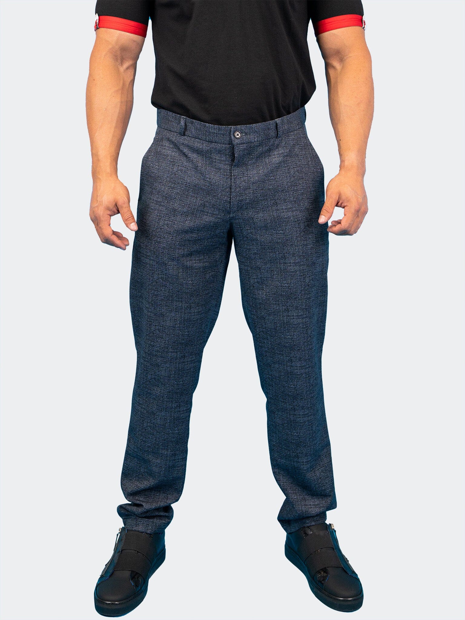 Stretch Waves Blue Pants