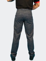 4-Way Stretch Pants Waves Blue View-5
