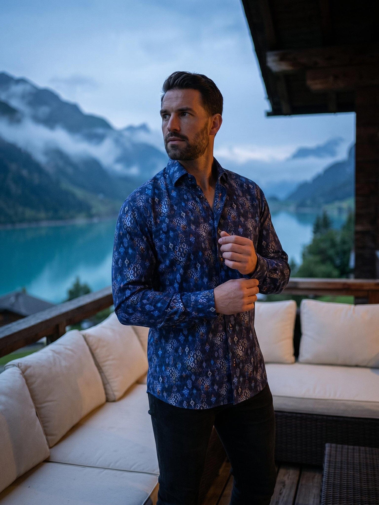 Eins DragonEye Blue Shirt