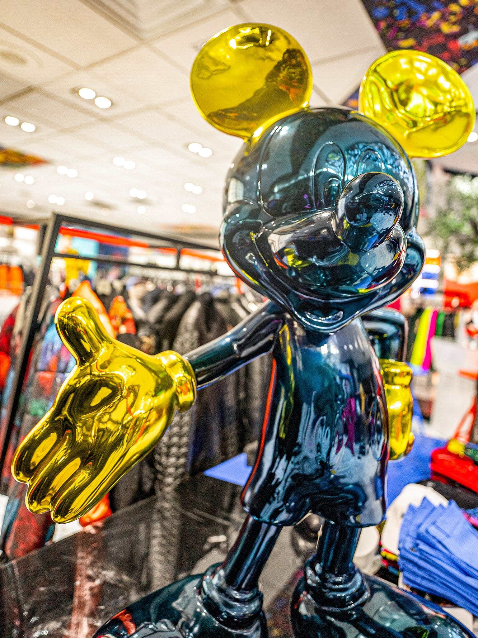 Statue Mickie Blued