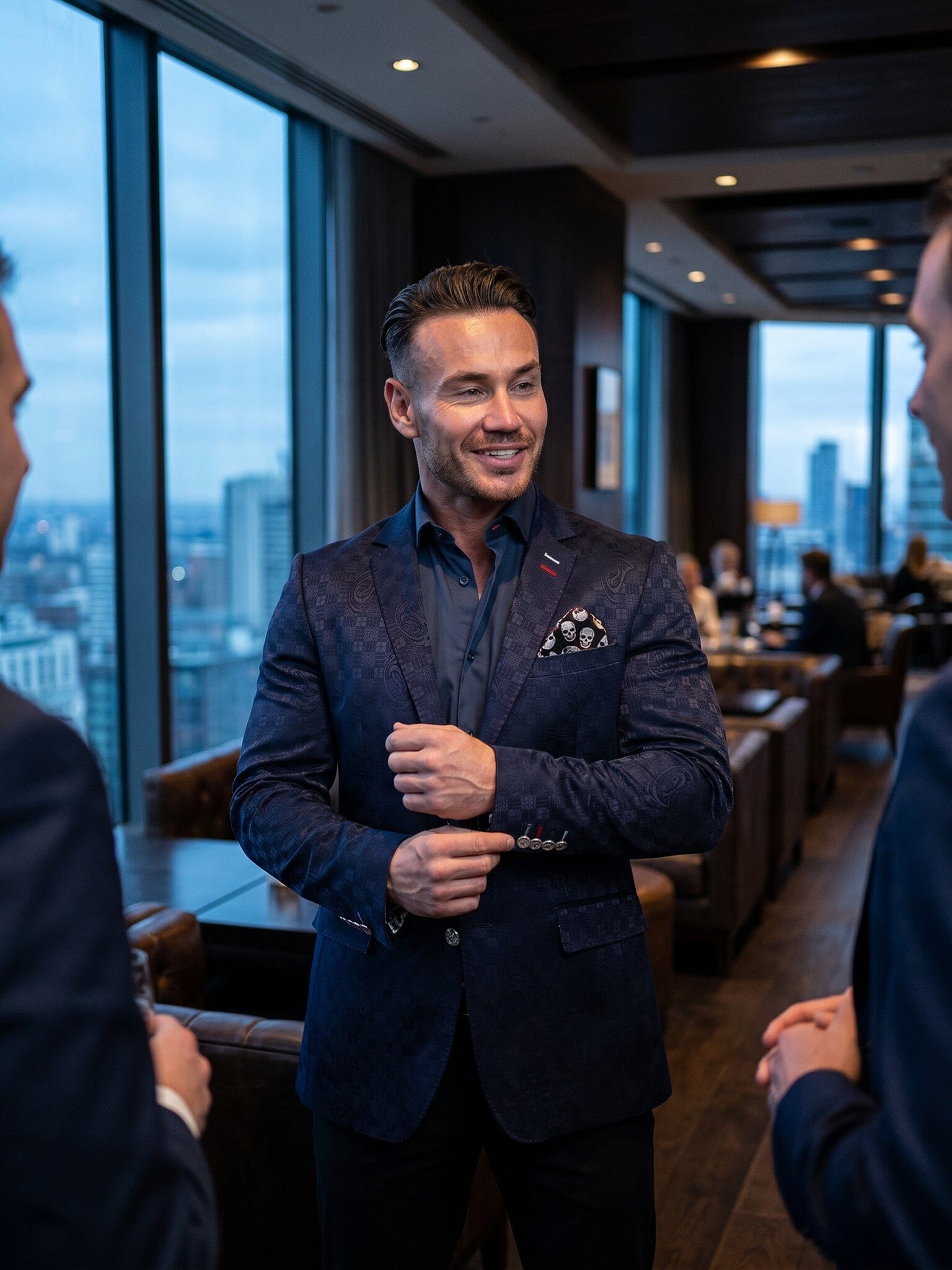 Socrate Evo Ascension Navy Blazer