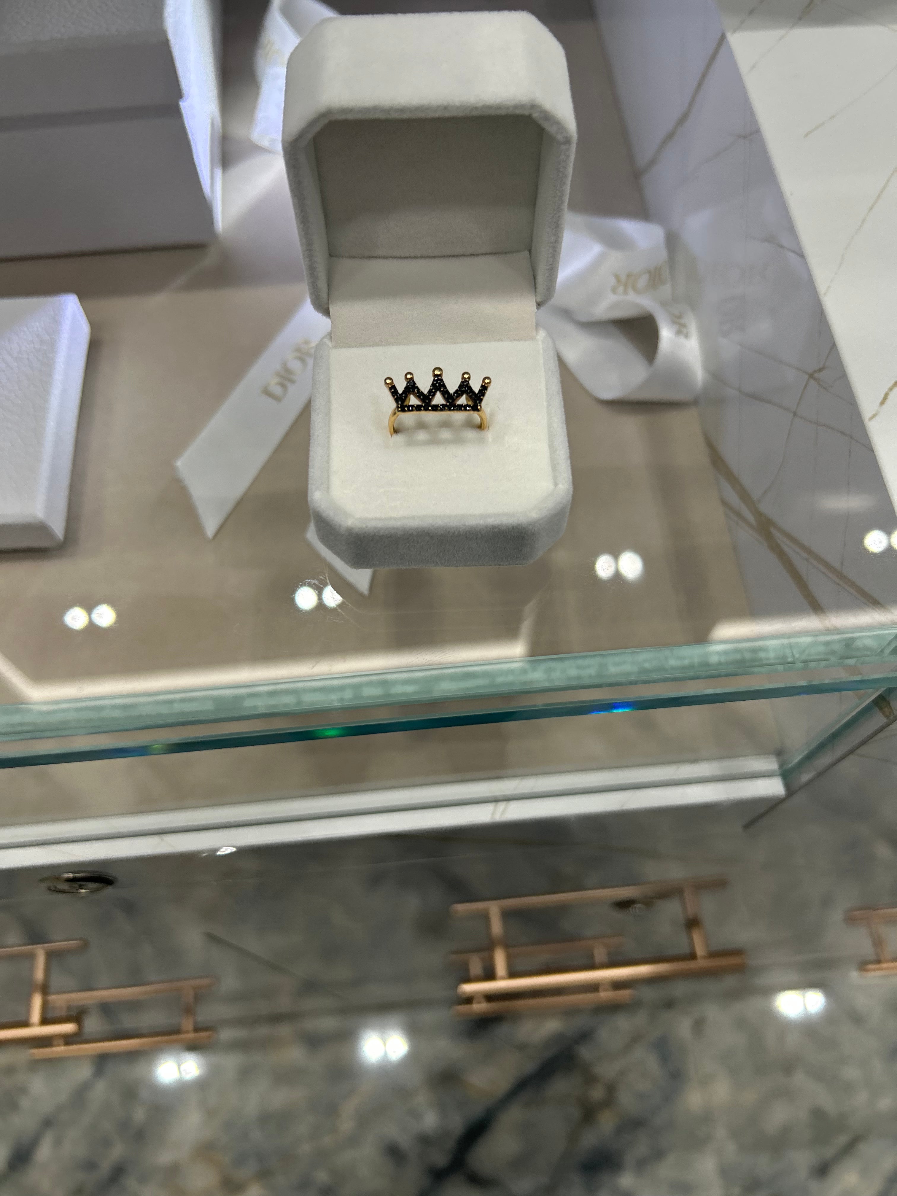 Women's Jewellery Rings SI RNG002 Dior Gold