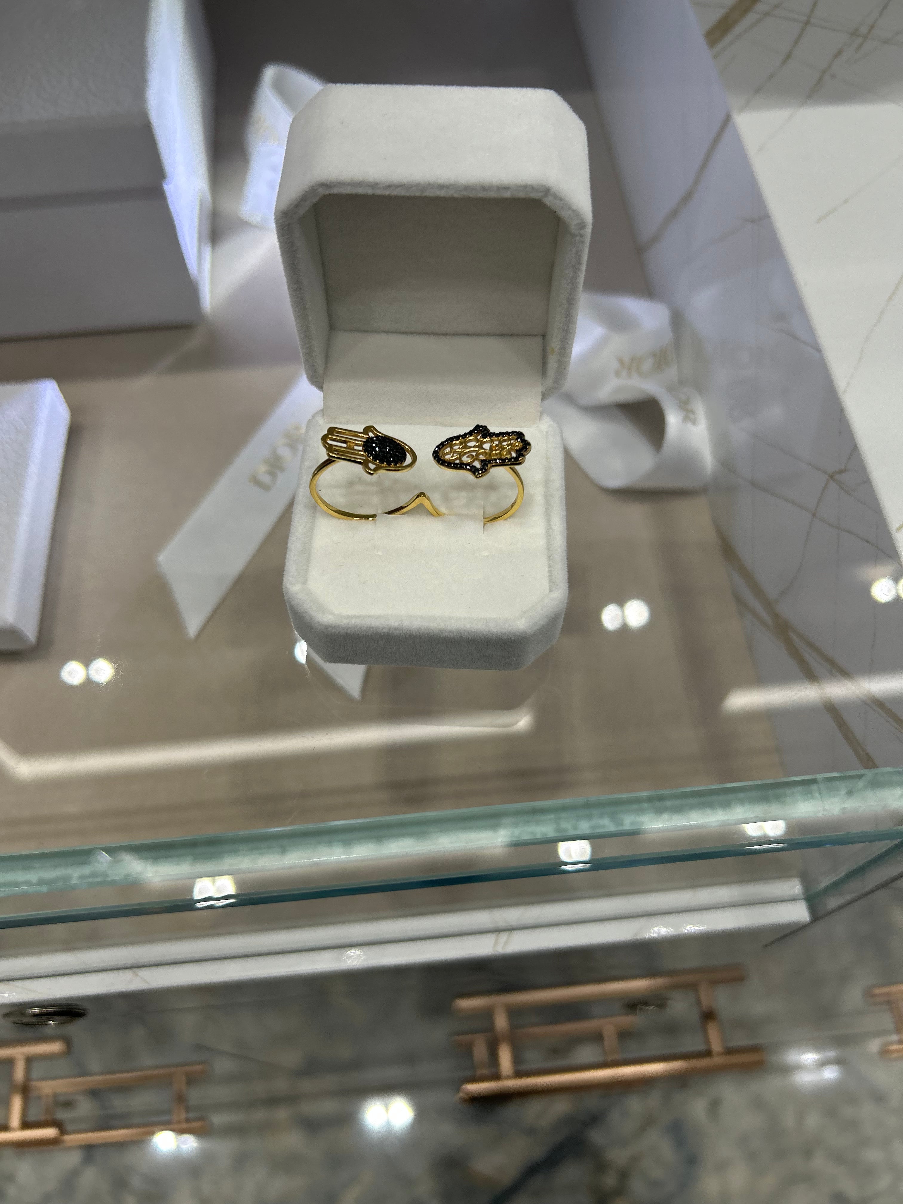 Women's Jewellery Rings SI RNG003 Dior Gold