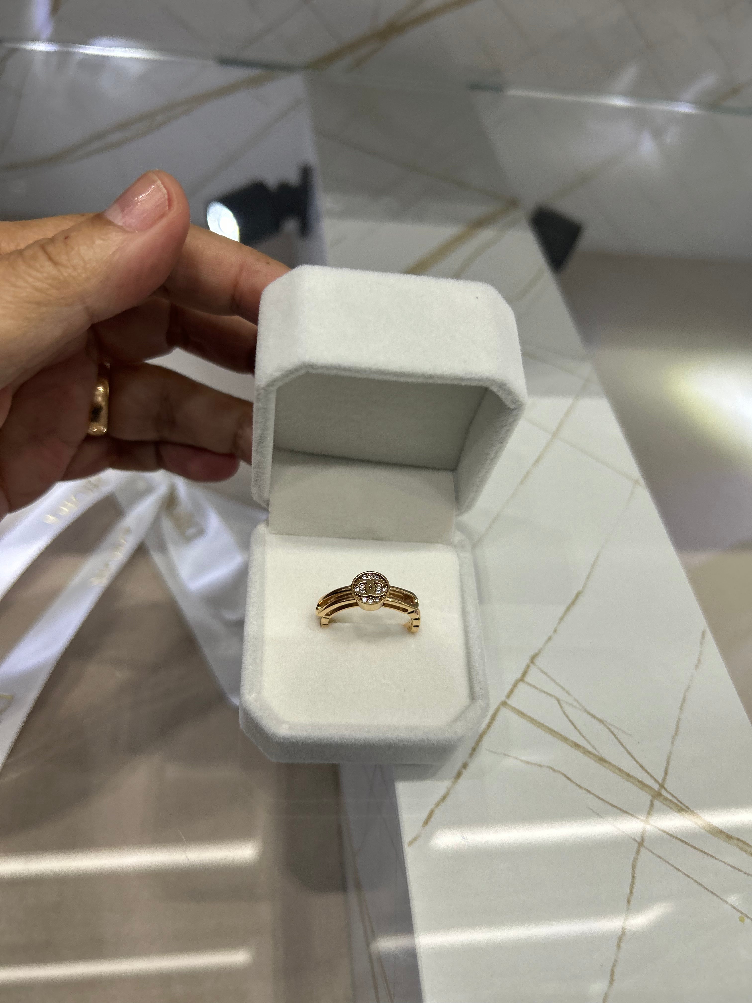 Women's Jewellery Rings SI RNG006 Dior Gold