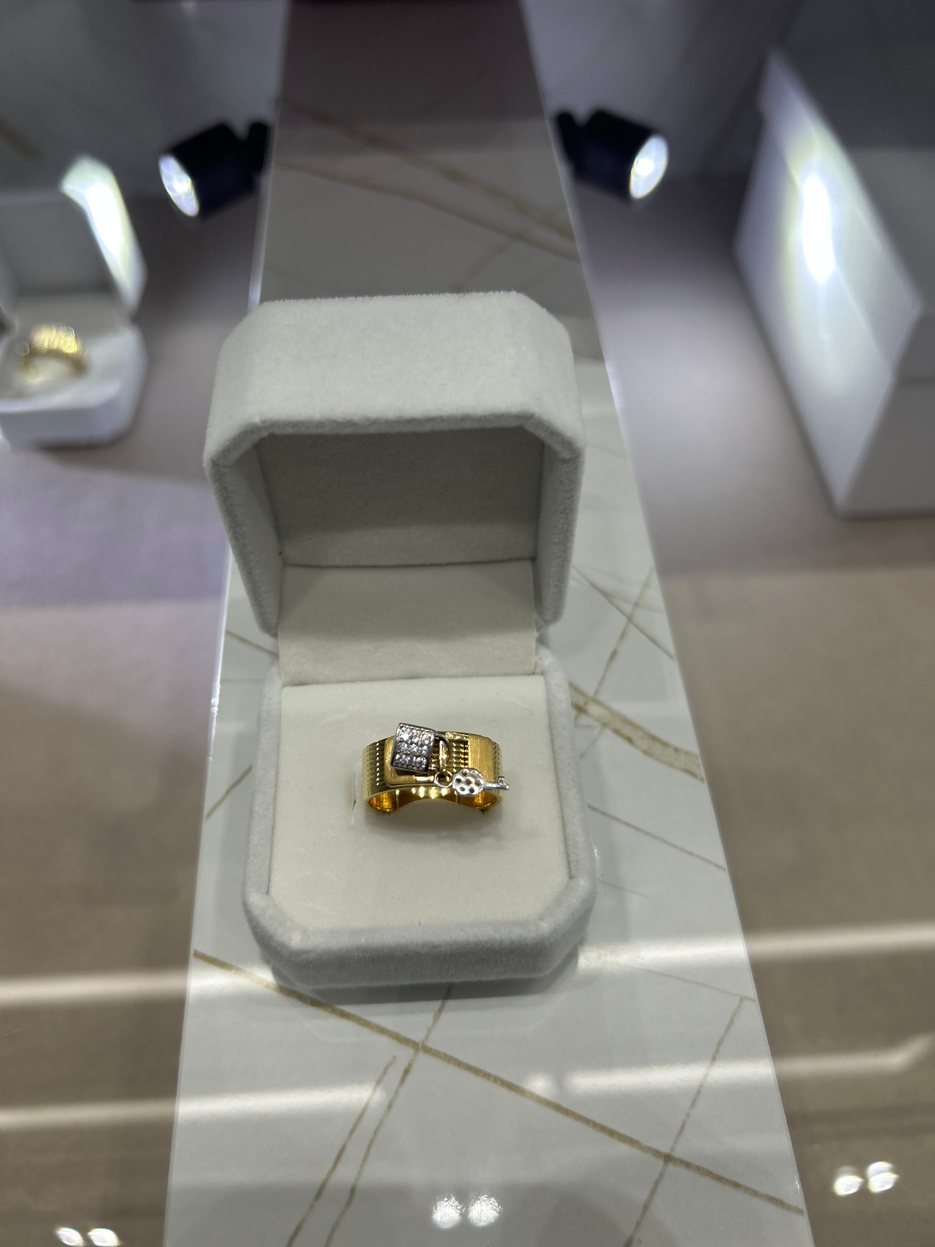 Women's Jewellery Rings SI RNG015 Dior Gold