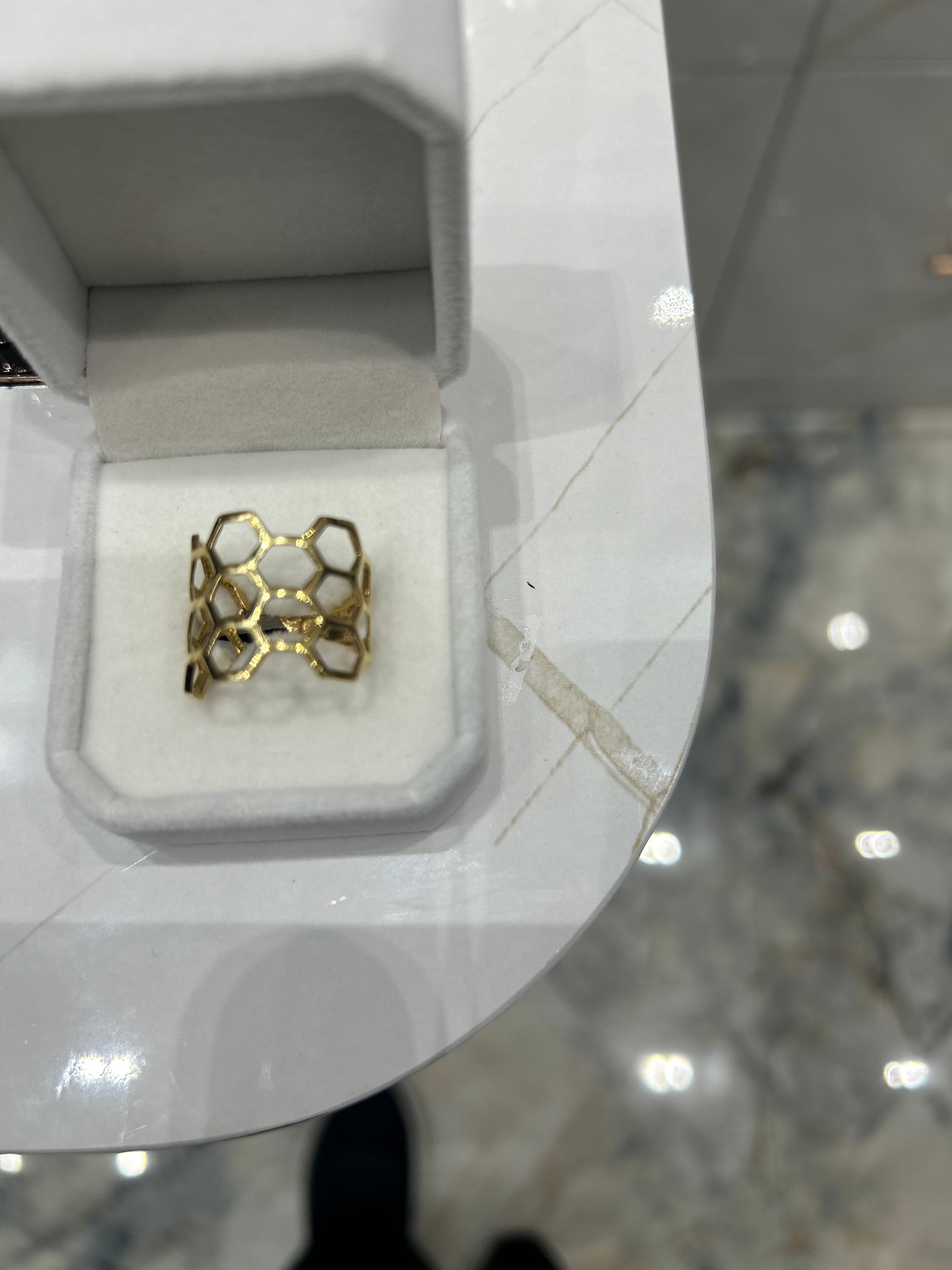 Women's Jewellery Rings SI RNG028 Dior Gold