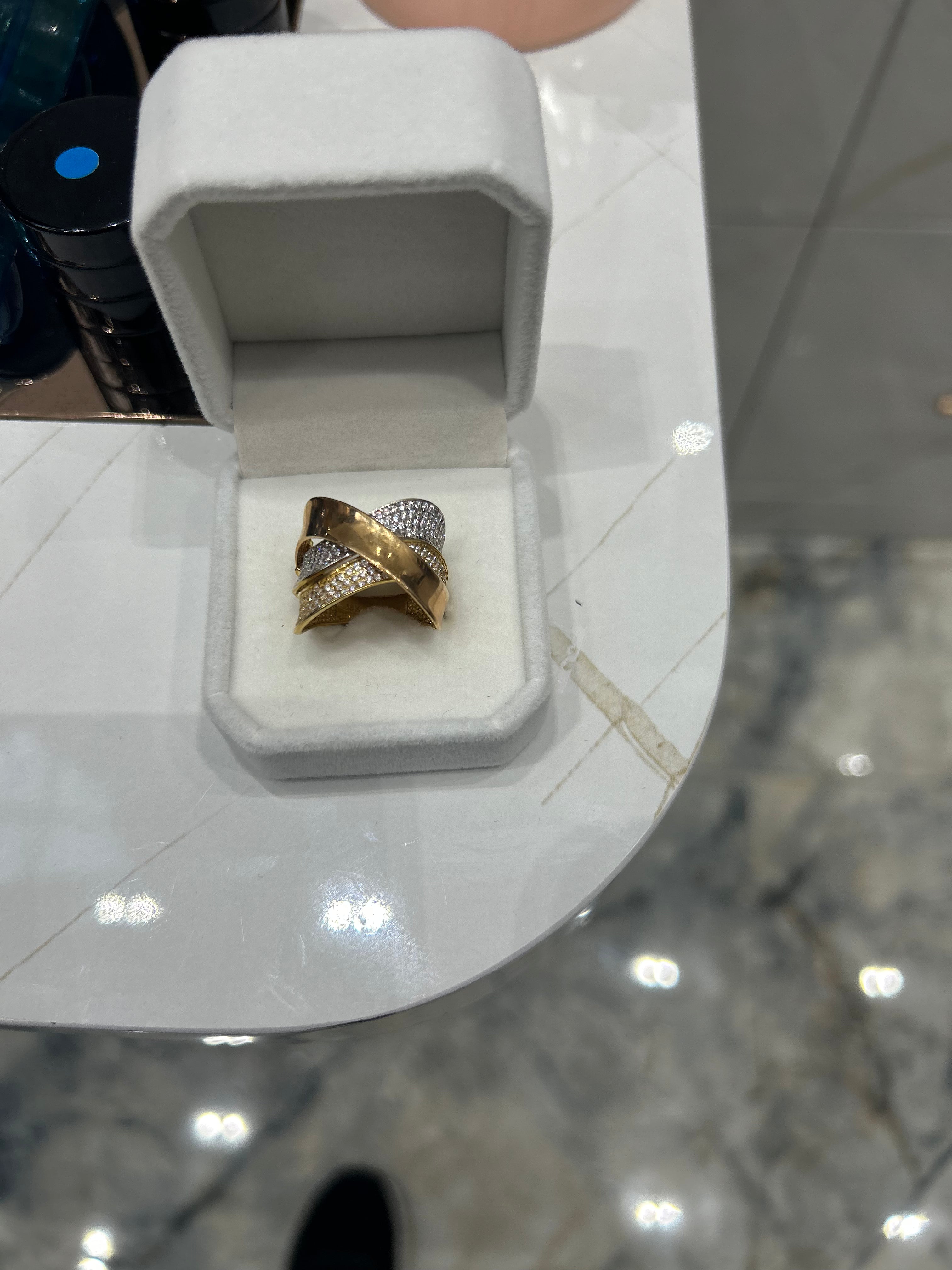Women's Jewellery Rings SI RNG029 Dior Gold
