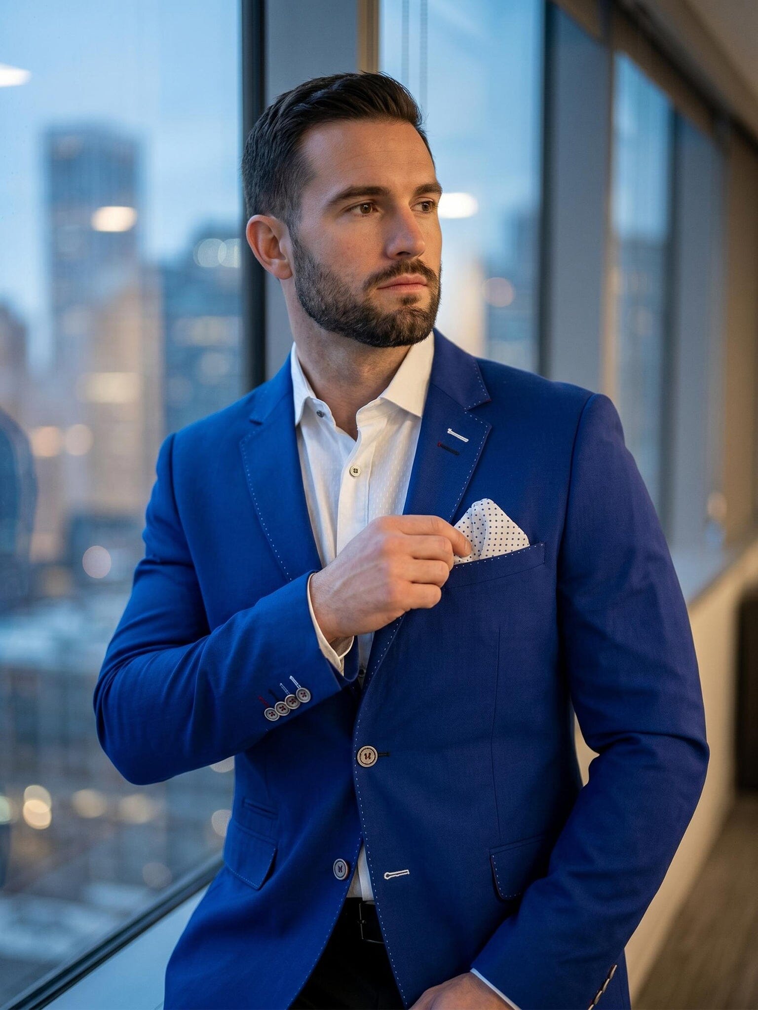 Socrates Classic Blue Blazer