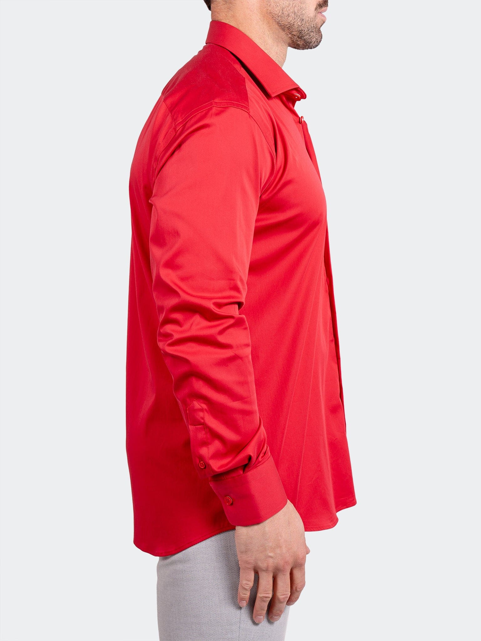 Black Label Stretch Red Shirt