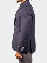 Blazer Descartes Roman Blue View-5