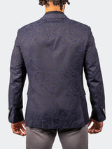 Blazer Descartes Roman Blue View-6