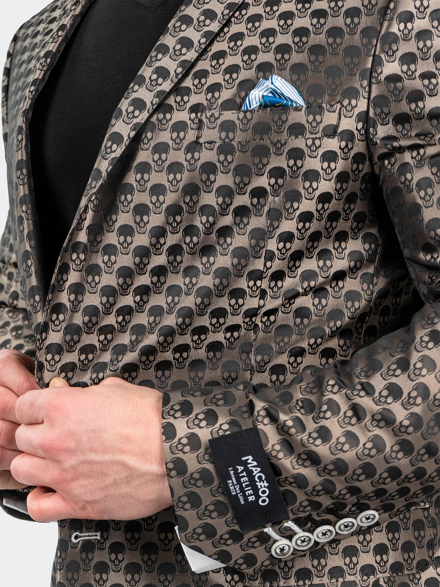 SkullRepeat Brown Blazer