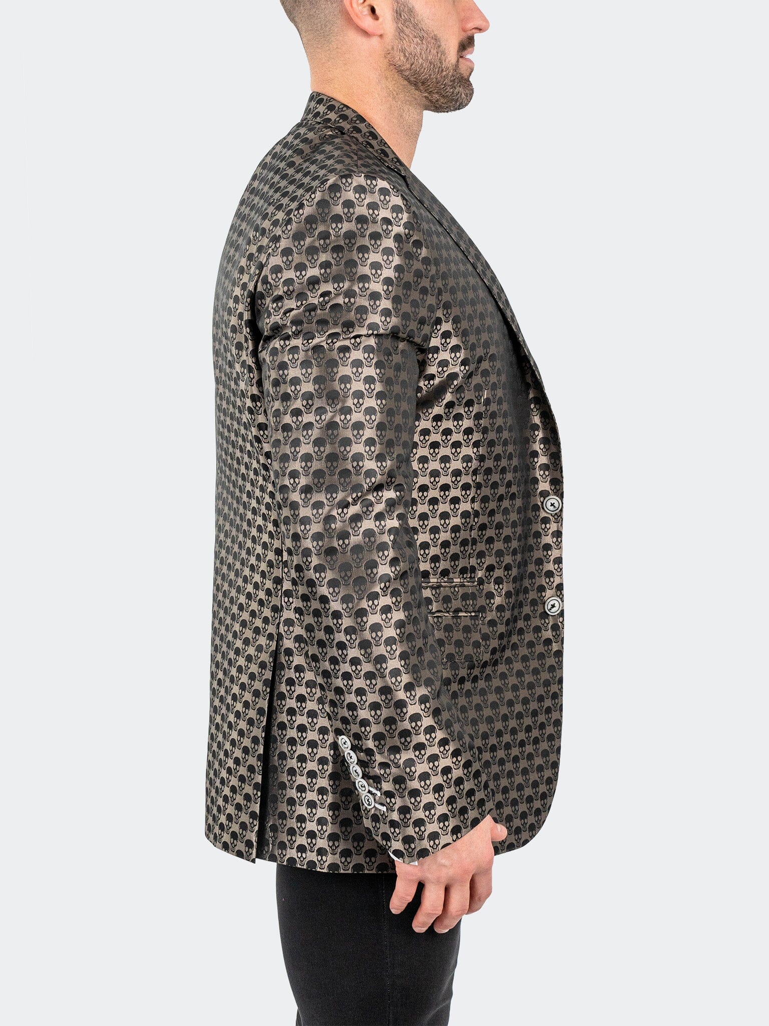 SkullRepeat Brown Blazer
