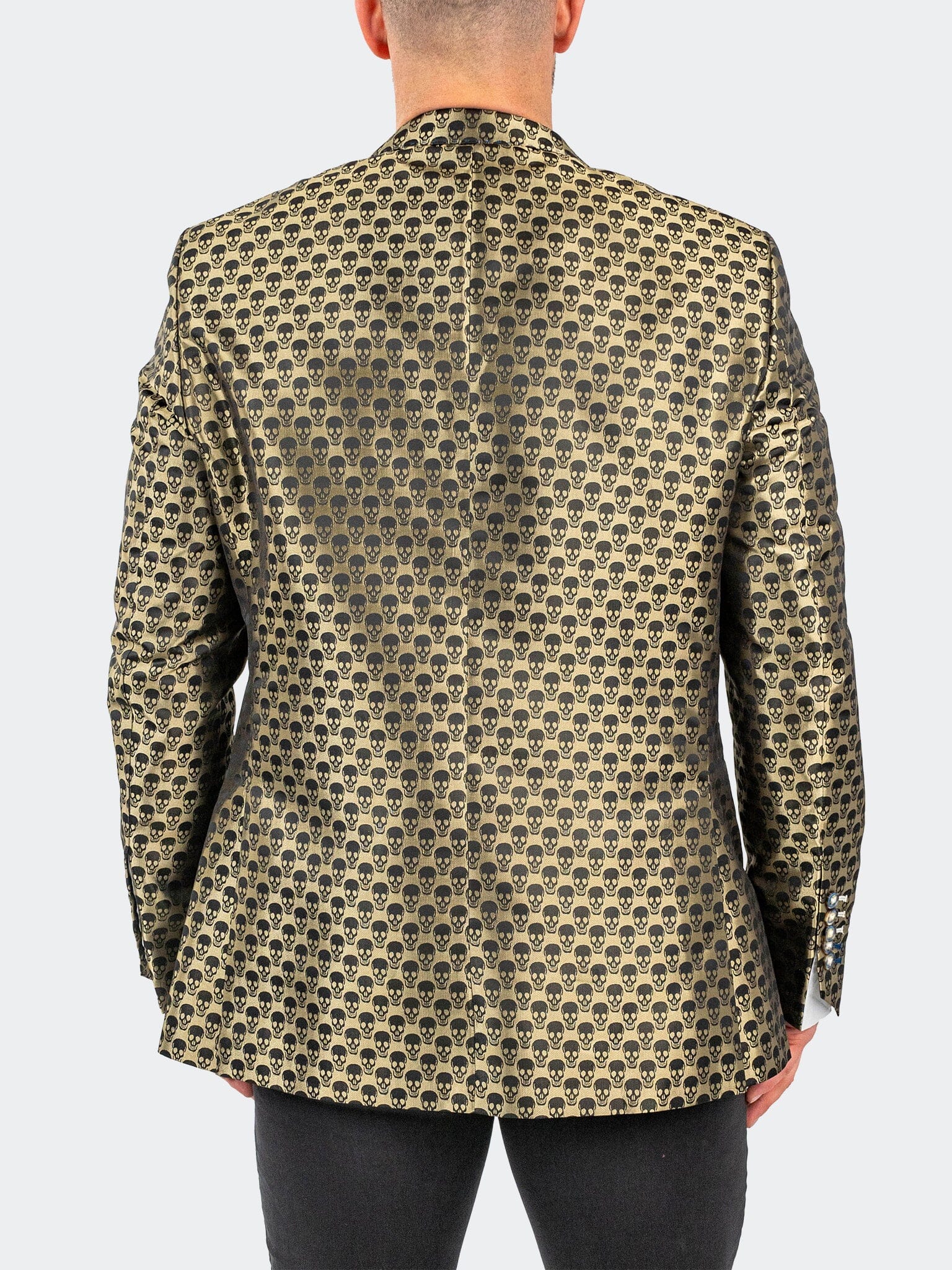 SkullRepeat Green Blazer