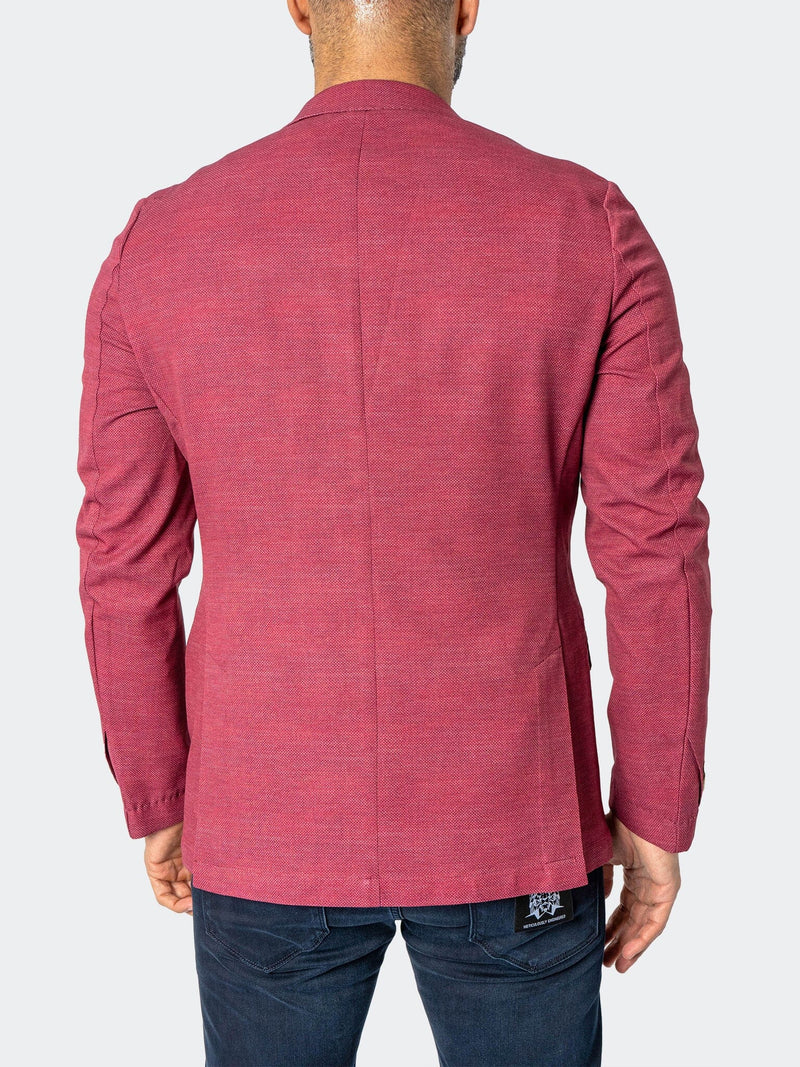 Blazer Unconstructed Descartes Brickhouse Red