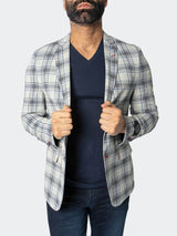 Blazer Unconstructed Descartes BrooksyCobalt Blue View-4