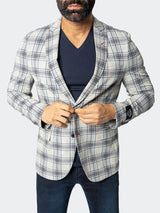 Blazer Unconstructed Descartes BrooksyCobalt Blue View-5