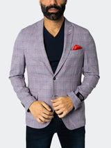 Blazer Unconstructed Descartes Rain Purple View-1