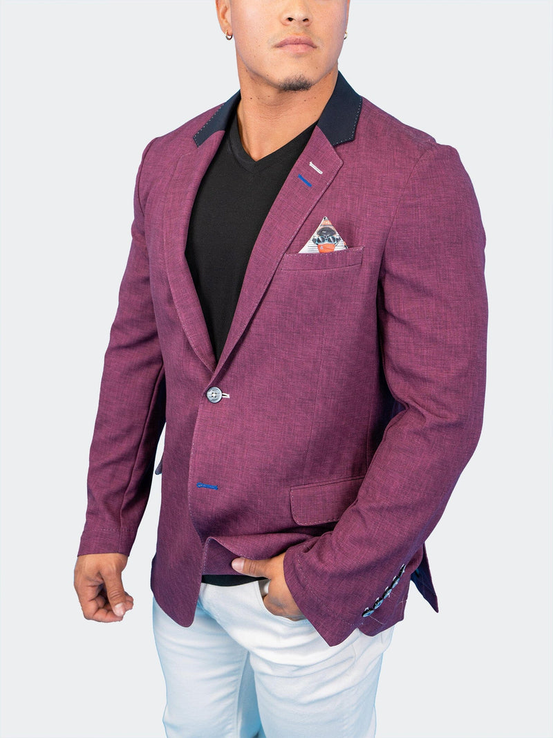 Blazer Unconstructed Shadow Pink