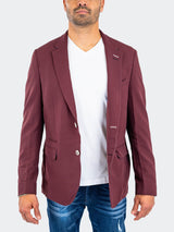Blazer Unconstructed SolidRed Red View-1