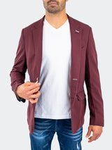 Blazer Unconstructed SolidRed Red View-5