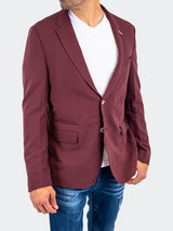 Blazer Unconstructed SolidRed Red View-8