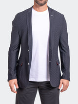 Blazer Unconstructed Stretch BLK View-1